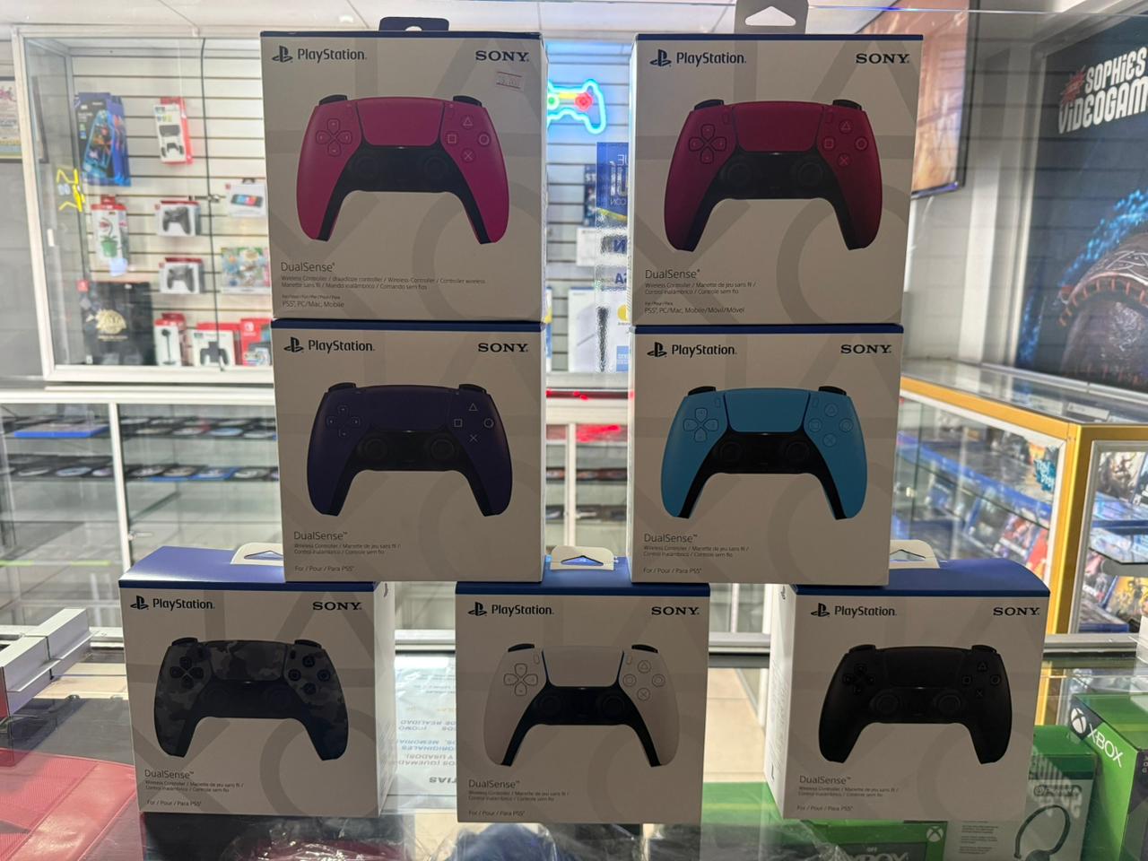 DualSense PS5 — Rojo Cósmico