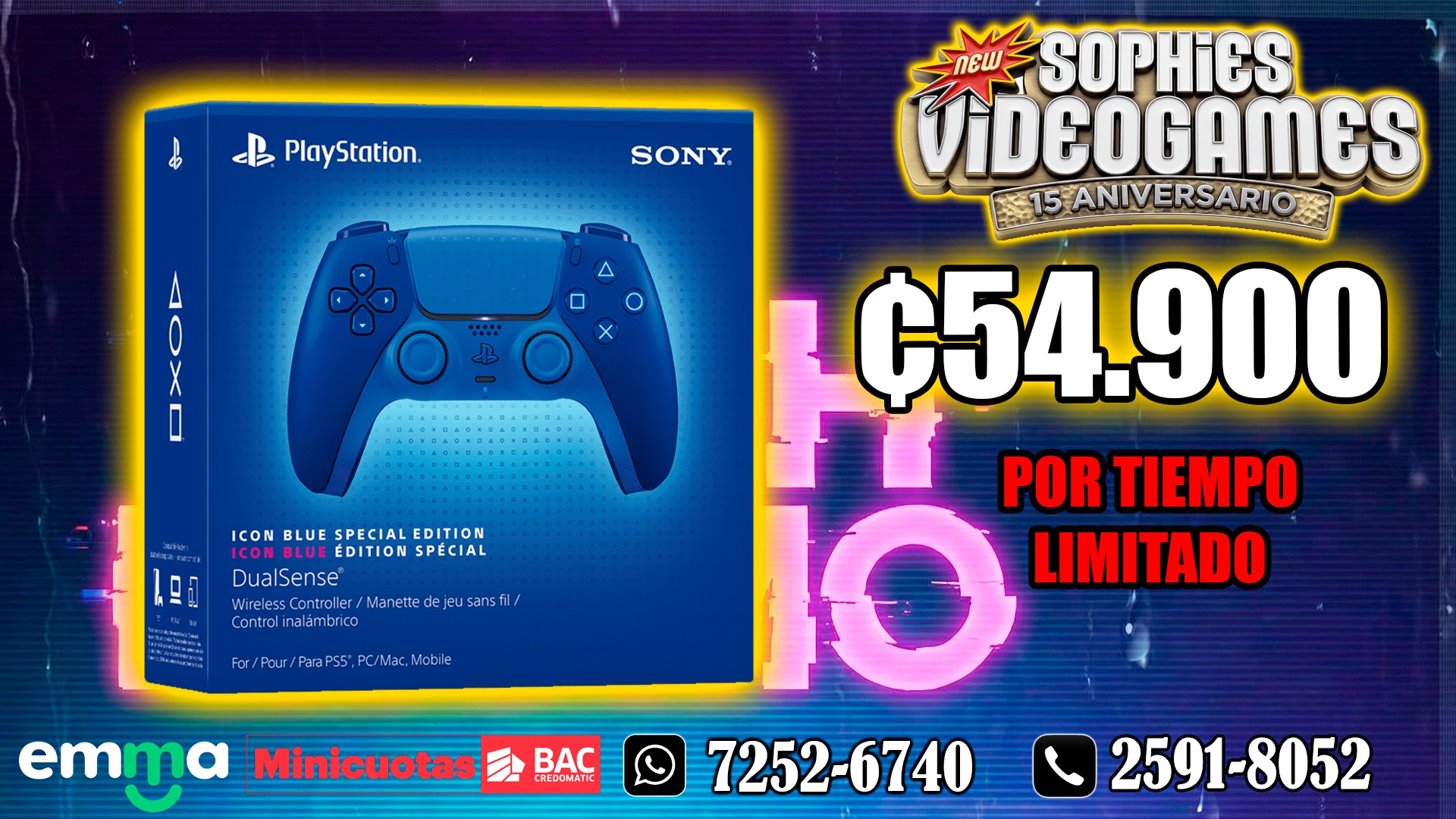 DualSense PS5 — Icon Blue Special Edition