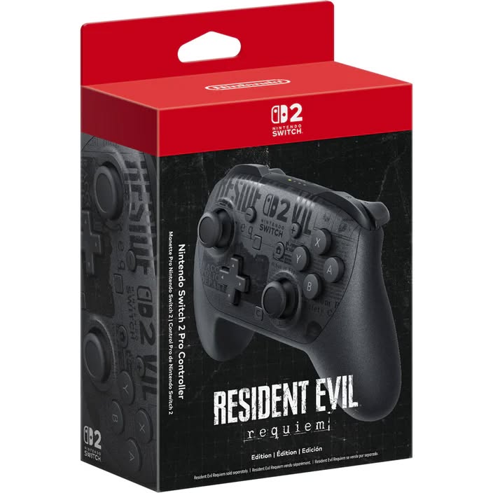 NS2 Pro Controller — Resident Evil Requiem Edition