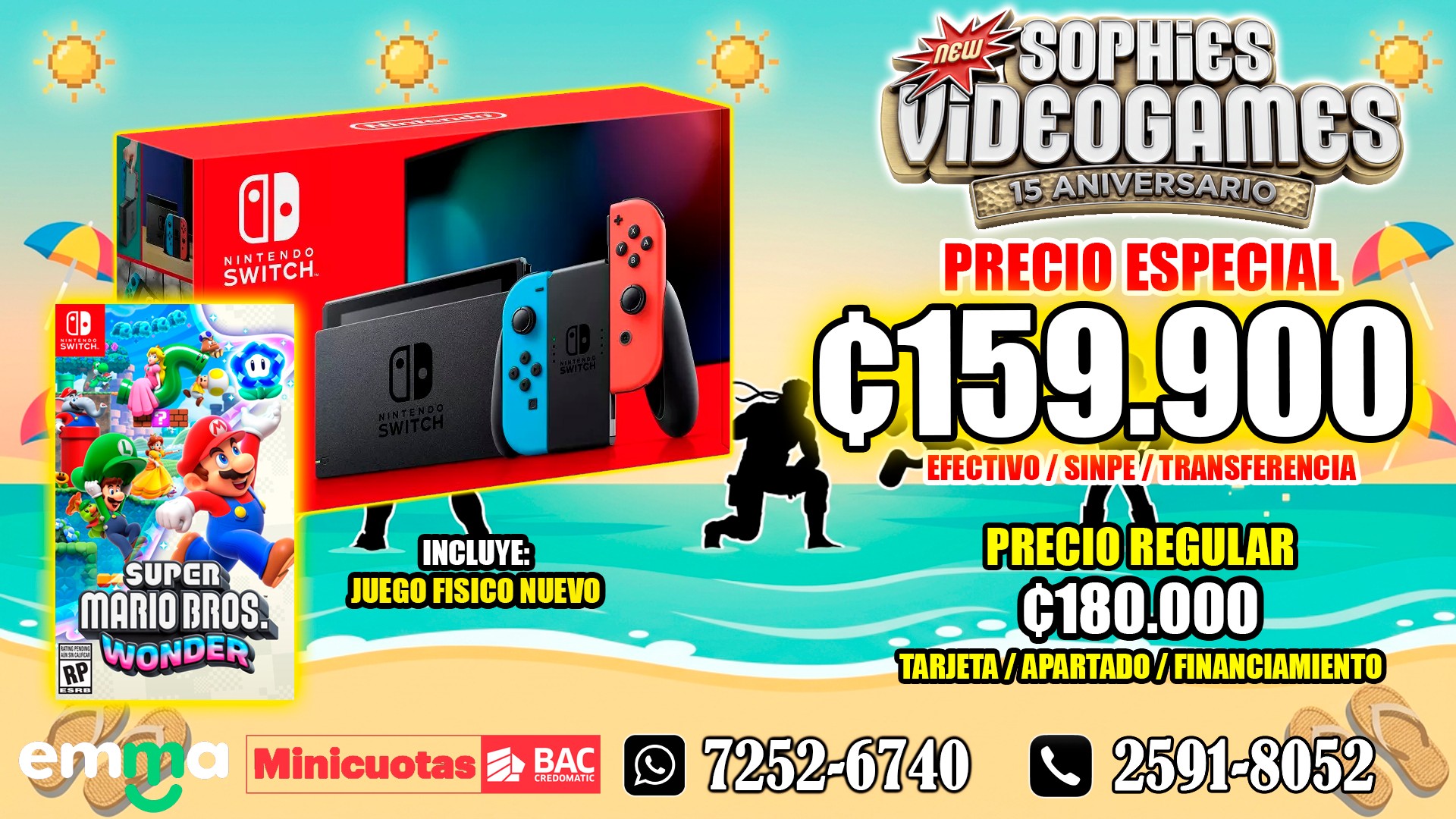 Nintendo Switch + Super Mario Bros. Wonder