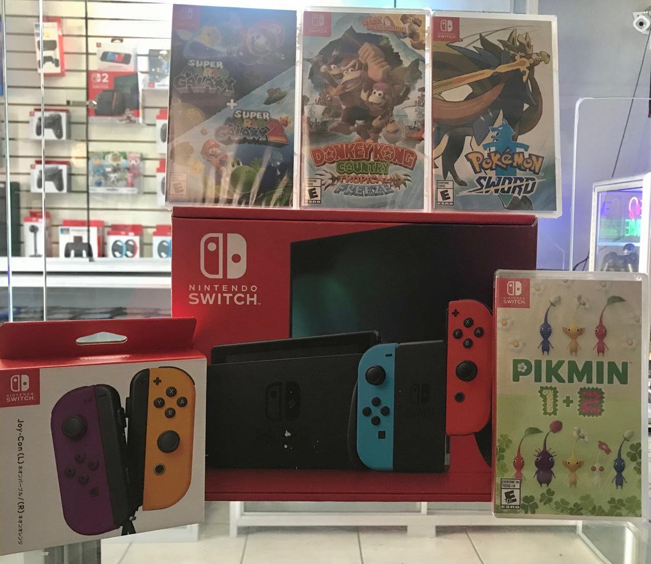 Nintendo Switch Neon (Rojo/Azul)