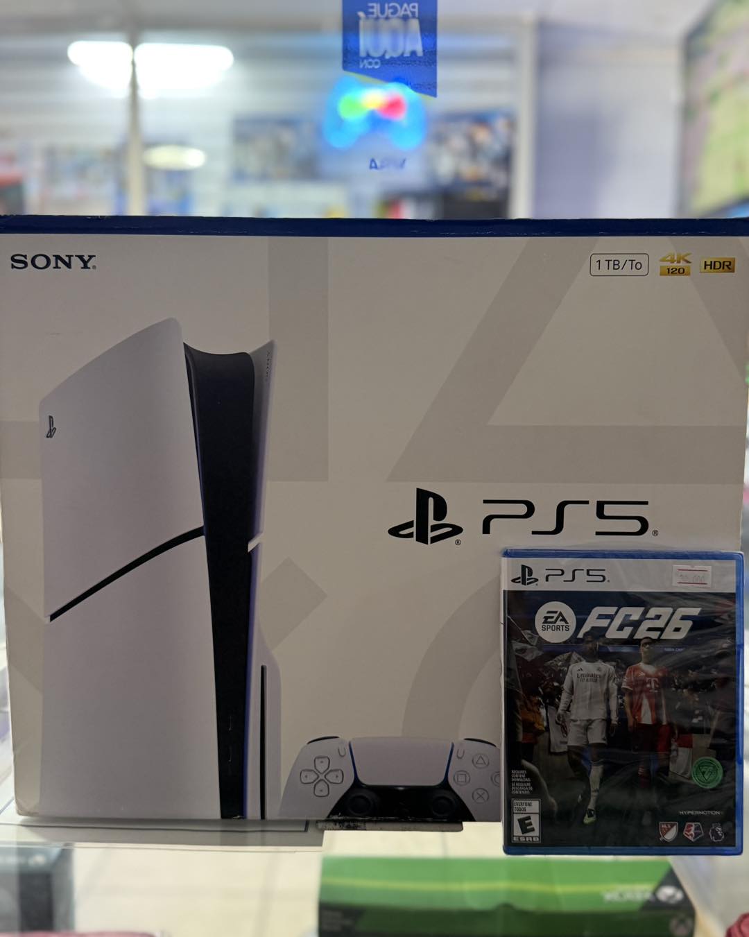 PS5 Slim Disco + Fortnite Bundle — Precio Especial