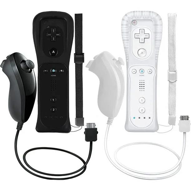 Wii Remote + Nunchuk — Blanco